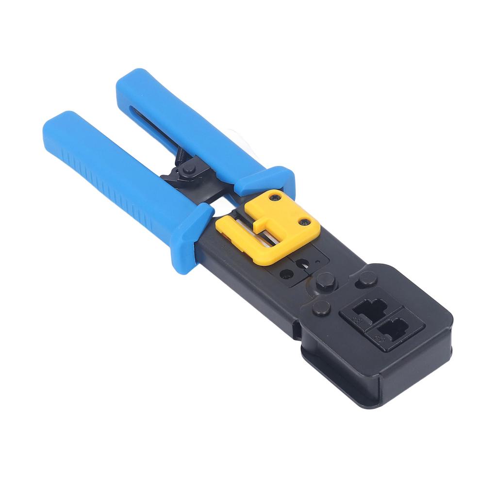 RJ45 Crimp Tool Kit Pass Thru CAT6 CAT5E Crimping Tools Set with RJ Connector Network Cable Tester