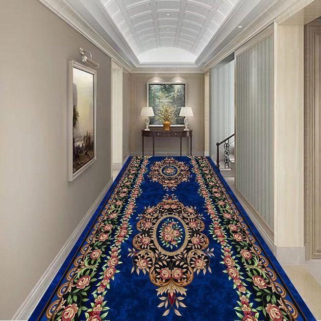 WTEMPO Long Carpet Corridor Stairway Hotel Kitchen Carpe Door Mat Foot Mat Door Mat Entrance Mat