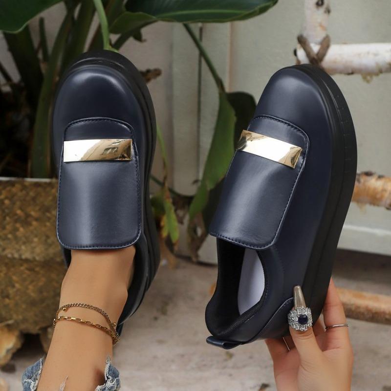 Summer Leather Casual Men's Shoes, Overfoot Lazy Board Shoes, New Flat-bottomed Driving Shoes