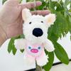 Plush Animal Charming Keychain Collection Featuring Cute Dogs Cats Frogs And Bears