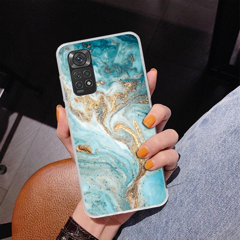 Granite Marble Phnoe Case for Phnoe Case for Xiaomi Redmi Note 15 14 14S 13 Pro Plus 12 12S 11S 11E 10S 10 11T 5G Unique Cover C