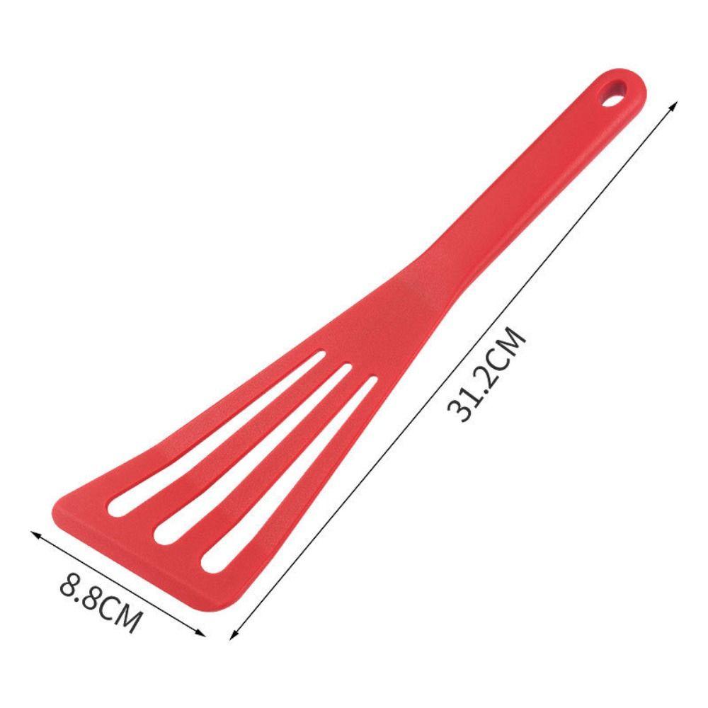 Heat Resistant Fish Frying Spatula Silicone Steak Spatula Inclined Leakage Shovel  Breakfast