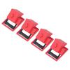 4Pcs Circuit Breaker Lockout Device Set Clamp On Single Pole Breaker Lock 480 600V