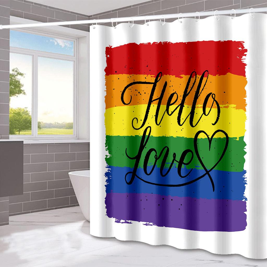 JINRUN Łazienka Zagęszczona Wodoodporna Kurtyna Odporna Na Pleśni Zasłona Prysznicowa Zasłona Przegrodowa Prysznicowa Zasłona prysznicowa Zasłona Łazienkowa Bez Perforacji