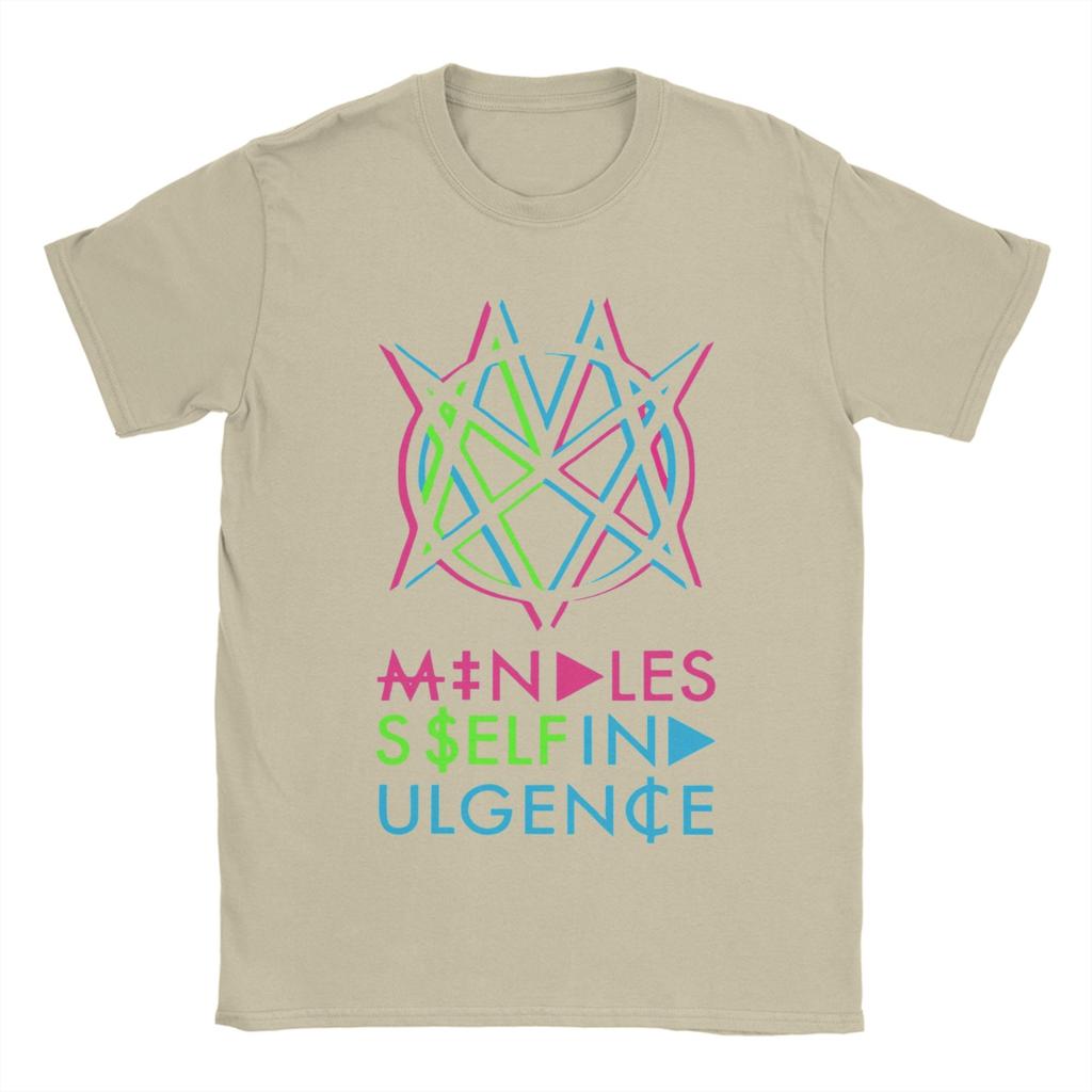 Mindless Self Indulgence T-Shirt Summer  Cotton T-Shirts For Men Fashion Print Tee Shirt Short-Sleeved Streetwear Tees
