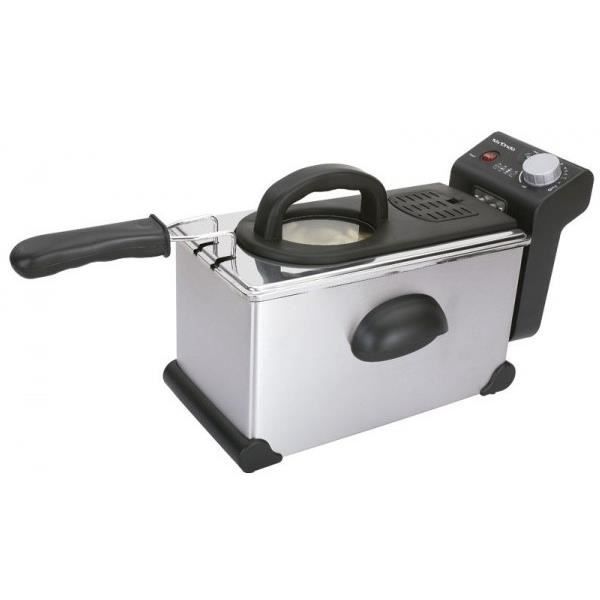 Deep Fryer - Mx Onda - MX-FR2127 - 3 L - Black - Stainless Steel - 2300 W