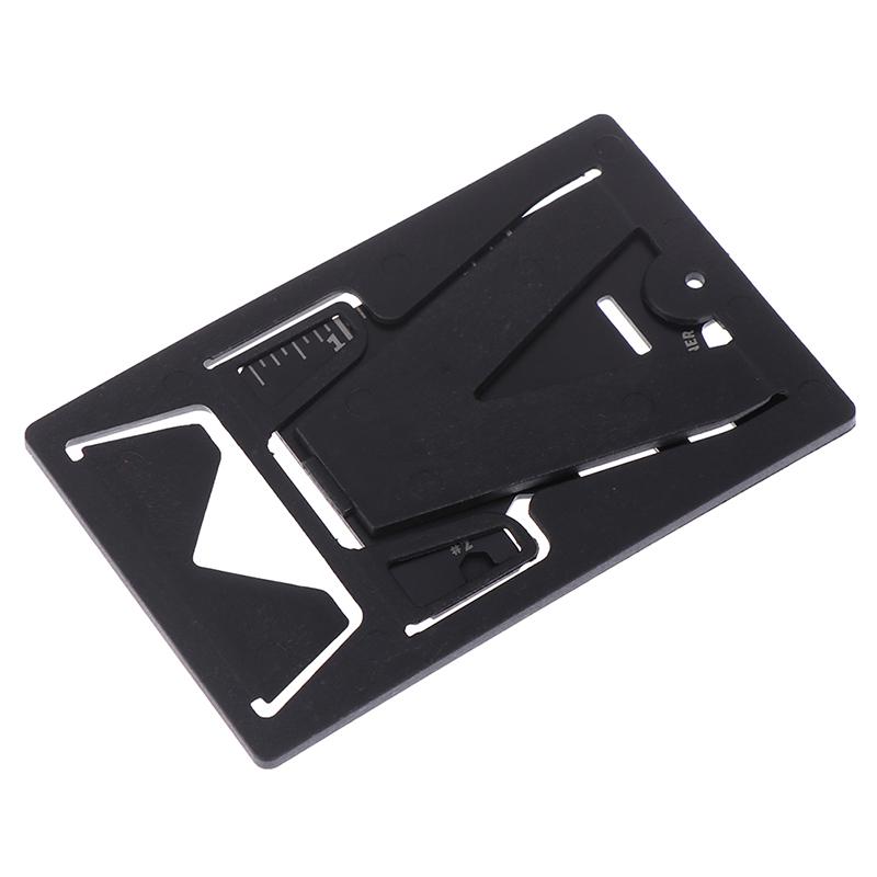 1Pc Folding Mobile Phone Bracket Mini Edc Card Bottle Opener Screwdriver Wrench