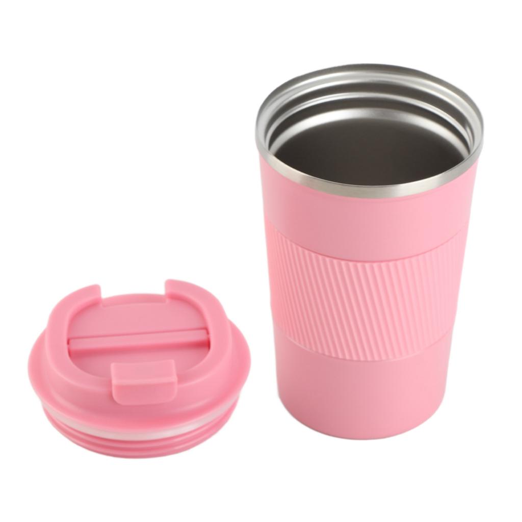 Vacuum Insulation Cup 304 Stainless Steel Simple Portable Temperature Display Car Water Bottle for