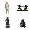 Dunkelstil Schwertkämpfer Figur Schreibtischornamente Samurai Skulptur Ninja Statue Heimdekoration