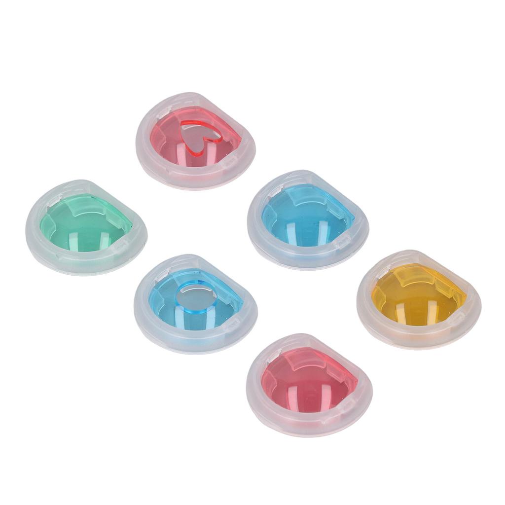 Zestaw 6 kolorowych soczewek do zbliżeń Zestaw kolorowych filtrów soczewkowych do zbliżeń do aparatu natychmiastowego Instax Mini 11