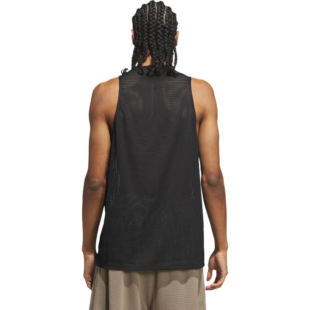 Adidas Basketball Mesh Tank Top Unisex Tops Solid-Color KG7299