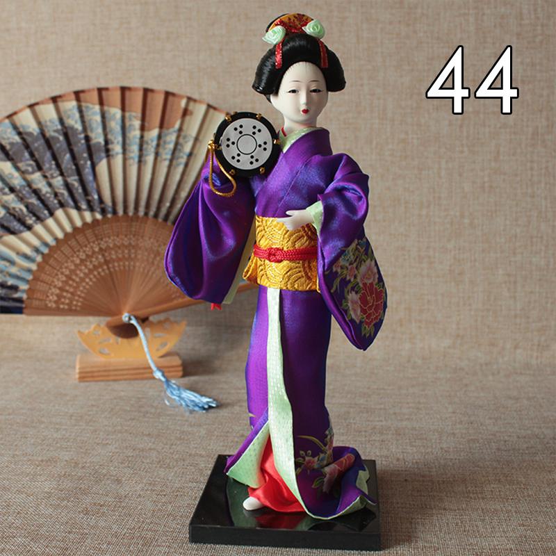 Krásné japonské figurky gejš Panenky s krásným kimonem Domácí dekorace na plochu Miniatury Kolekce ozdob z gejš Dárek