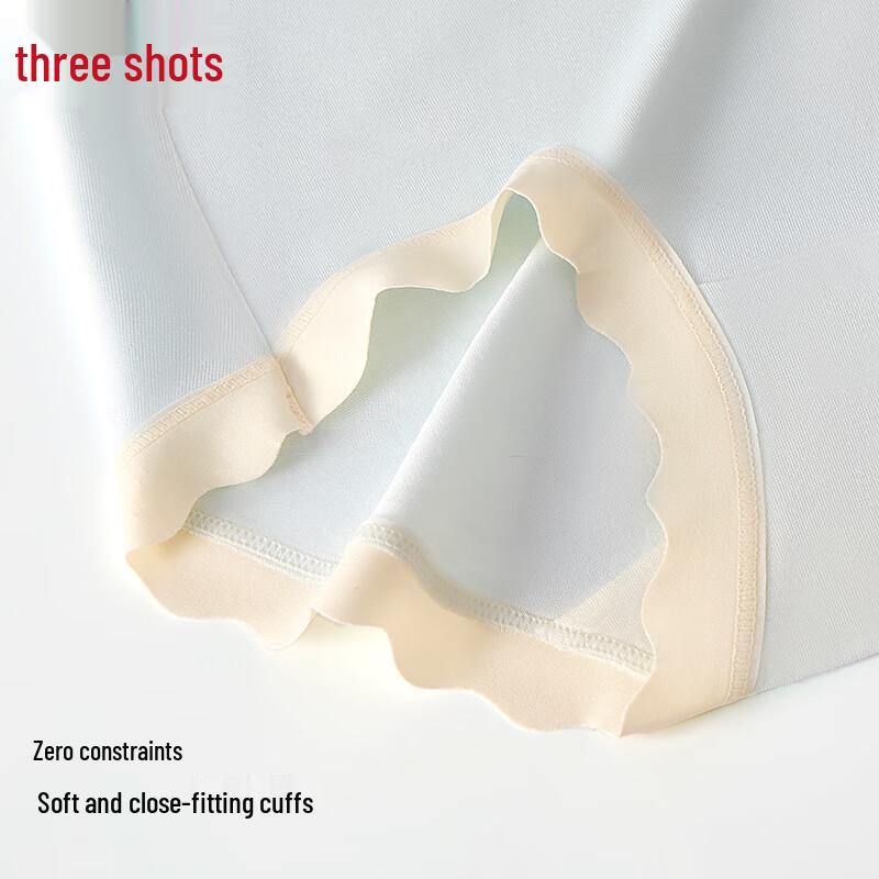 Sanqiang Cloud Feel Women's Modal Antibacterial Mid-Waist Briefs 3-Pack