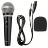 High qualityWired Dynamic Microphone with 6.5mm Jack, Handheld Karaoke Singing and Conference Speech Mic for PA System, 6.5mm Plug Multi-Purpose