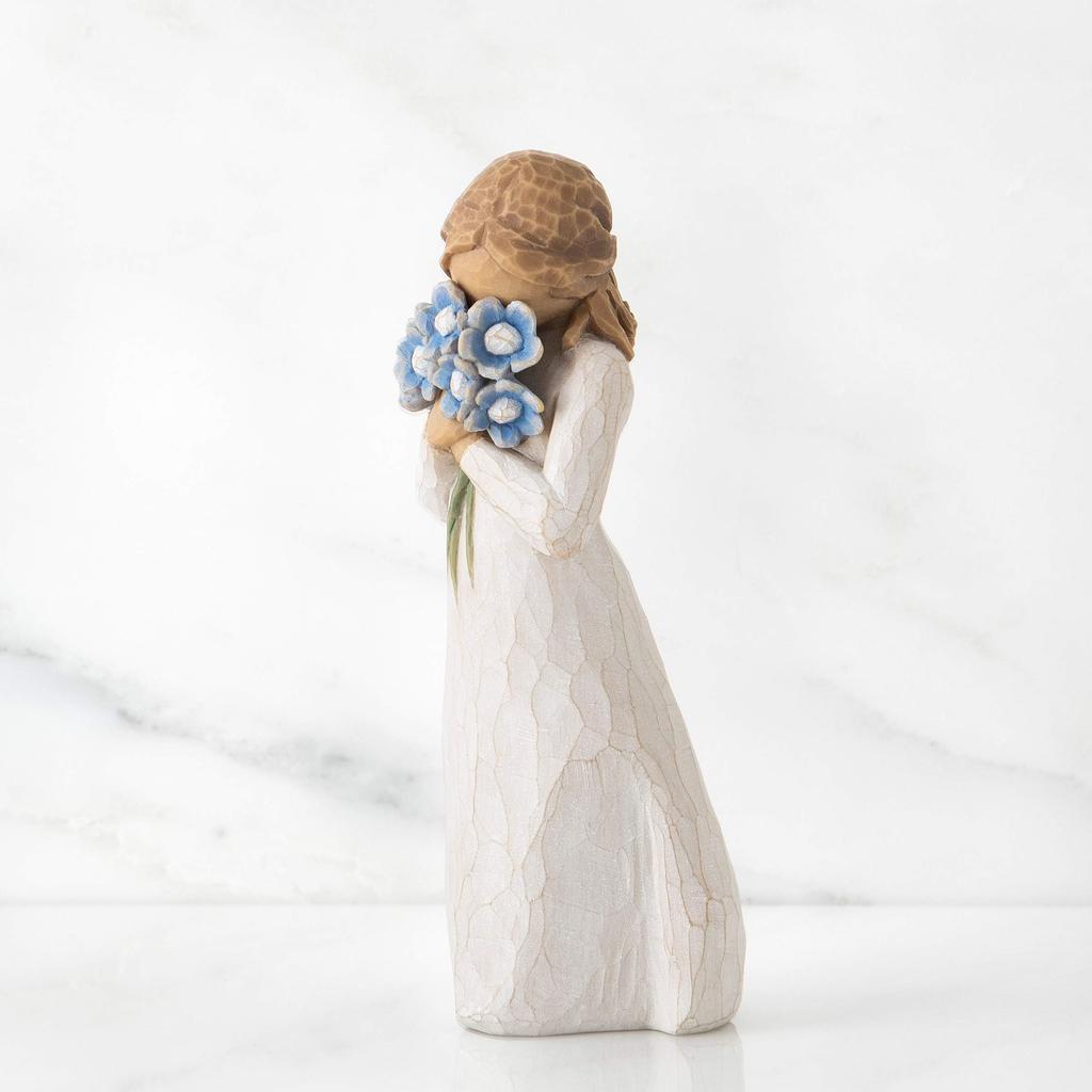 Willow Tree Statue Forget me not