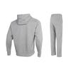 Nike Solid Color Hooded Cardigan Sweatshirt Straight Leg Sports Pants Casual Sports Set Men Sets BV2649-063+BV2767-063