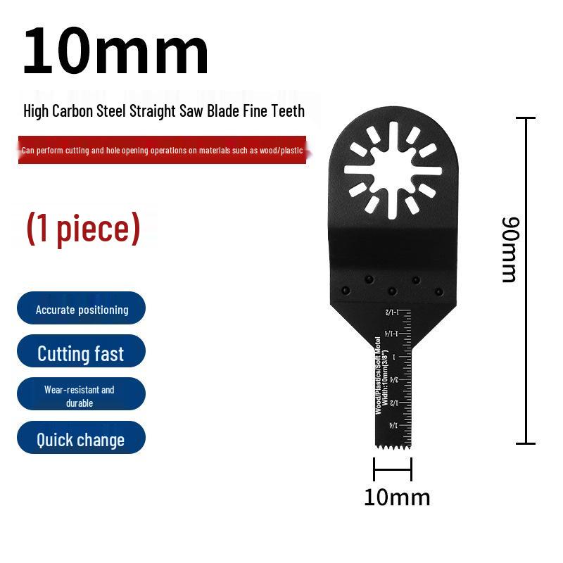 Multifunctional Woodworking Saw & Trimmer: Universal Blade, Slow Loading, Flower Hole for Cutting & Grinding