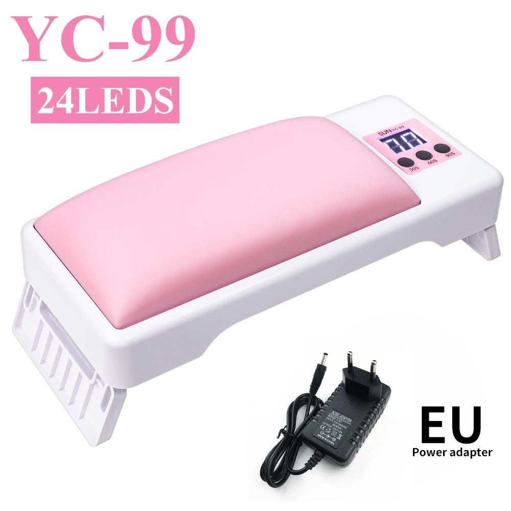 Nail Dryer Lamp For Nails UV 24 LEDs Beads Light Drying All Gel Polish USB Charge Professional Manicure Equipment for Salon