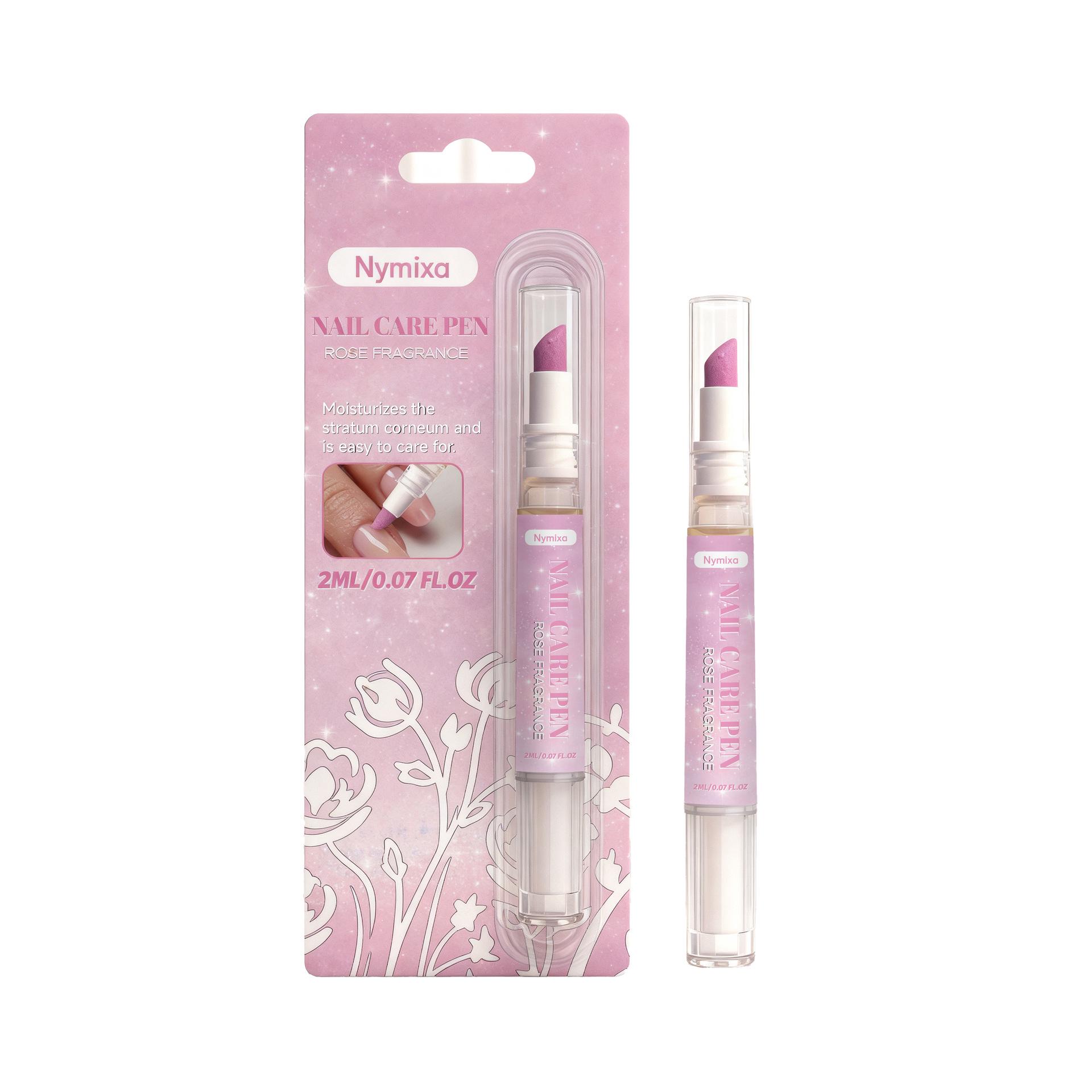 

Nymixa 2-in-1 Nail Care: Daily Gentle Cleaning & Smoothing Pen for Hands and Feet.
