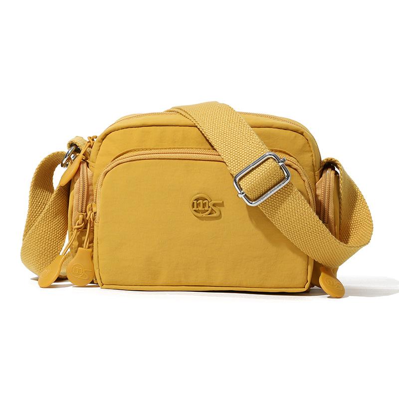 

Niche bag women s new summer simple and versatile messenger bag pillow bag жёлтый