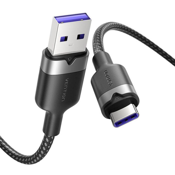 Câble Usb 2.0 A Vers Usb-C 6A Pour Android, Charge Rapide, 2 M