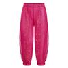 Girls Shiny Floral Print Bloomers Elastic Waist Dance Pants Stage Performance Halloween Costume