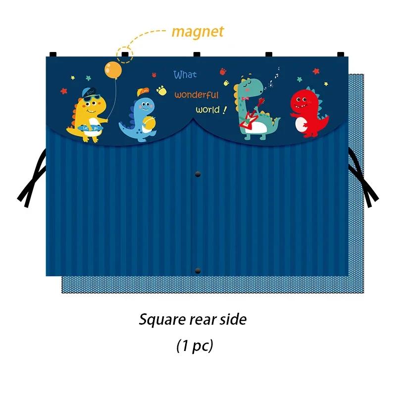 Multiple patterns Cute Cartoon Car Side Window Sun Shade Magnetic Windshield Sunshade Foldable Rear Side Auto Window Cover Kids