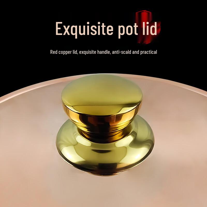 Gou Yiyuan Verdickter Kupfer-Hot Pot für Multi-Herd-Nutzung