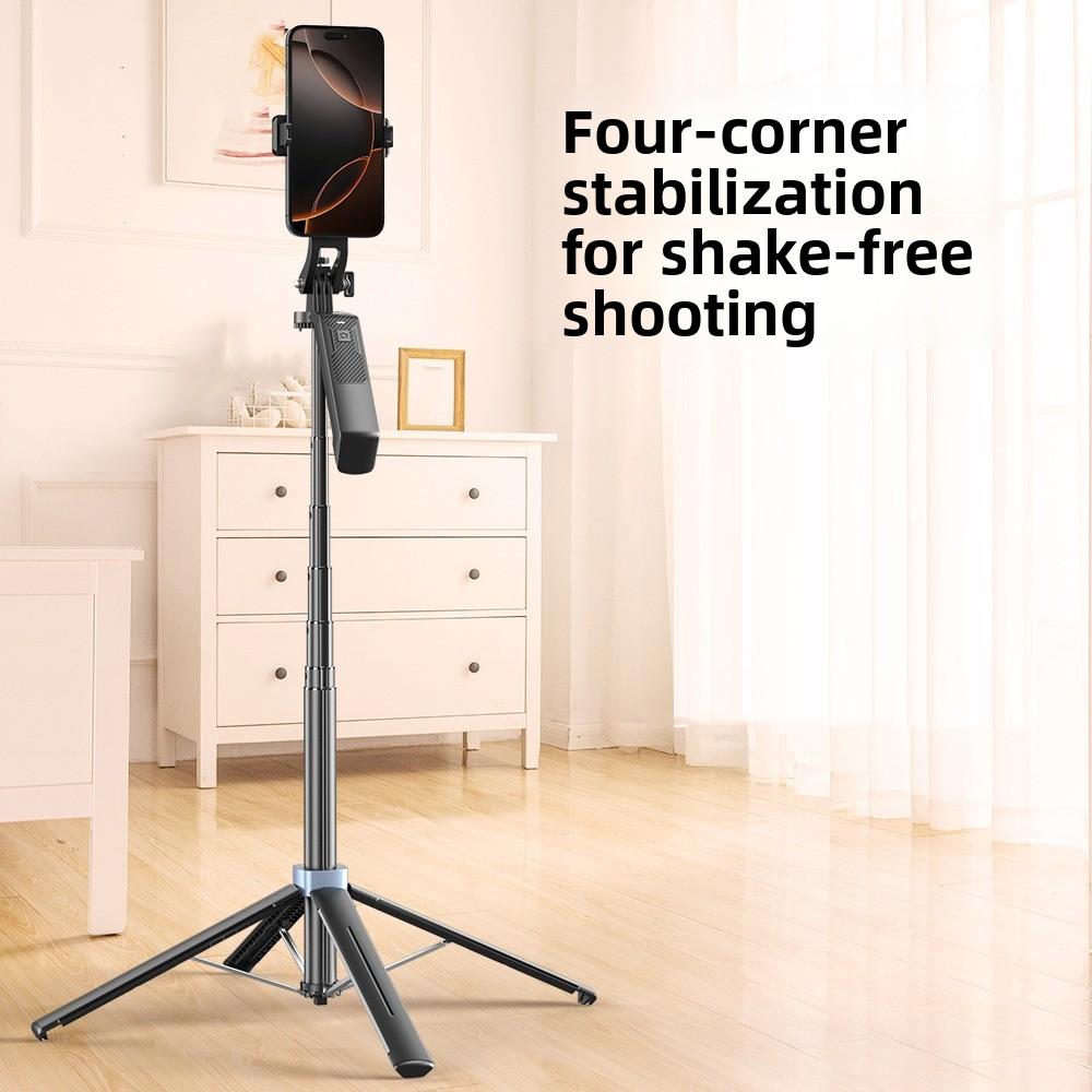 Portable Bluetooth Selfie Stick Handheld Selfie Stick Stand Telescopic Selfie Stick  Live Broadcast