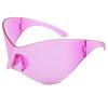 1 Pair Men Y2k Sport Sunglasses Uv400 Protection Safety Cycling Sun Glasses Eyewear For Driving Fishing