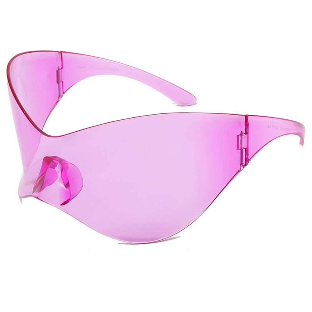 1 Pair Men Y2k Sport Sunglasses Uv400 Protection Safety Cycling Sun Glasses Eyewear For Driving Fishing