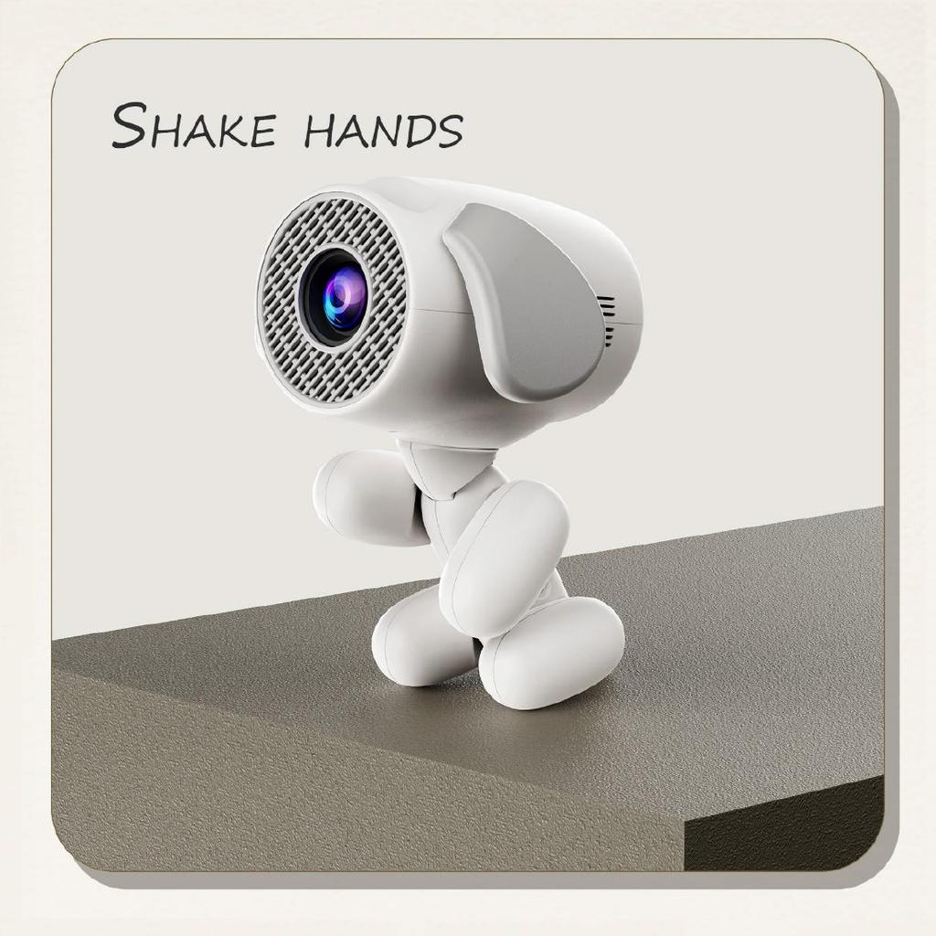 Projektor Jy320li Amlogic T950s Projektor s vysokým rozlišením Bezdrátový Wi-fi 6 Přenosný Venkovní Kemping Domácí Projektor