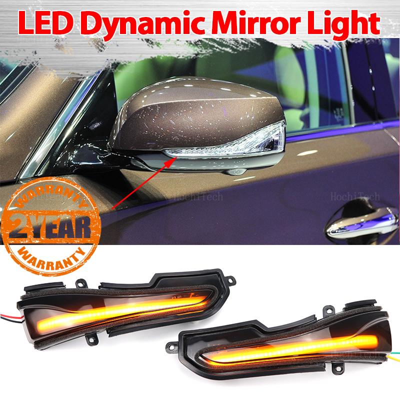 Dynamic Turn Signal LED Rearview Mirror Indicator Blinker Repeater for Infiniti Q30 Q50 Q60 Q70 QX30 QX50 QX60 QX70 Skyline