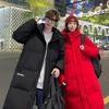 New Down Jackets for Couples, Slim Outer Wear In Winter, Medium and Long Warm and Cold-proof Jackets, New Down Jackets for Couples
