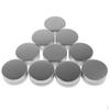 10 Pieces 10g Empty Round Aluminum Tin Storage Jar Cosmetics Containers with Screw Top Lids Balm