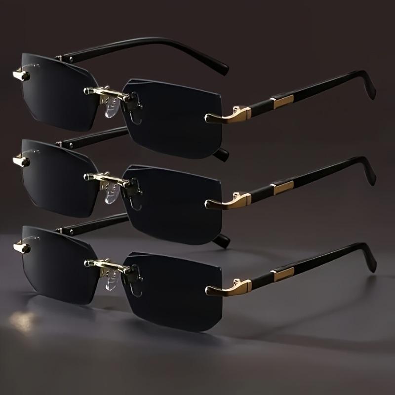 

3 шт. Модные очки унисекс в стиле ретро, подходящие для повседневной носки и ежедневных занятий