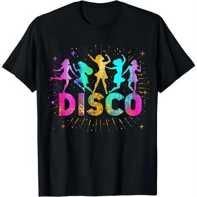 Disco Divas TShirt Relive The Golden Age of Disco Unisex Style Shirts for Women Clothing Streetwear Harajuku Graphic T Shirts