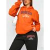 Brooklyn New York Usa Printed Y2K Women'S Hoody Set Multicolor Pocket Hoodie  Loose Korean Pants