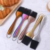 Hangable Stainless Steel Silicone Brush Removable Cooking Brushes Pastry Brushes  for Cake