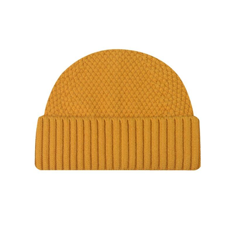Source Autumn and winter short knitted wool hats men's and women's thermal covers, cold hats, melon fur hats, yuppie sailor hats