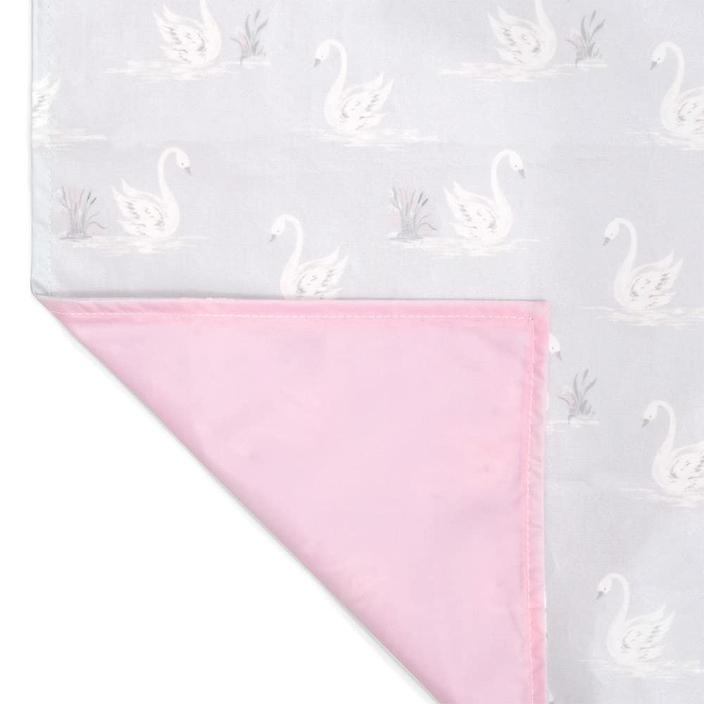 COLORFUL CANDY STYLE Picnic Sheet for One Field Trip Swans Gray Person, Rug, N4821500,