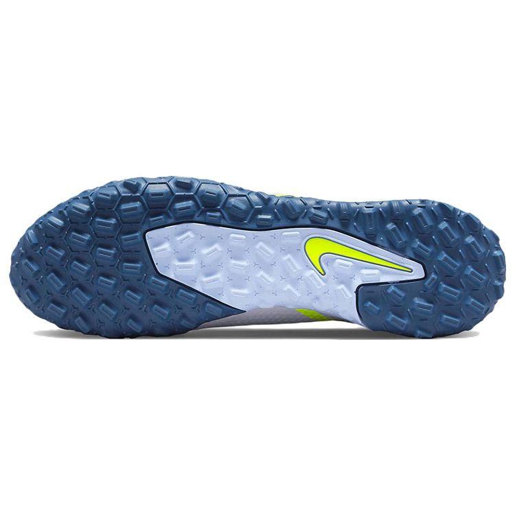 Nike Phantom GT2 Academy DF TF Rasenfußballschuhe Unisex Fußballschuhe Weiß Blau Grün DC0802-054