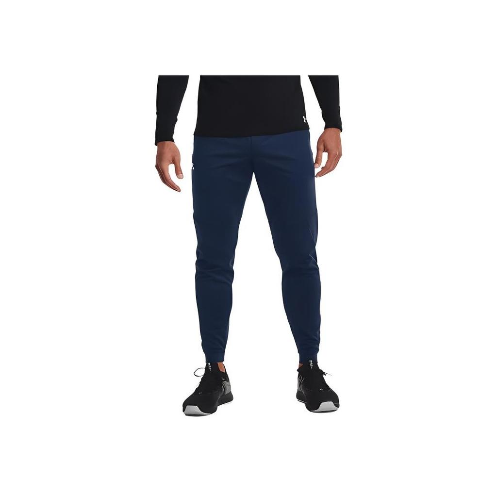 Under Armour Training Fleece Pants Men Bottoms Navy 1359147-408