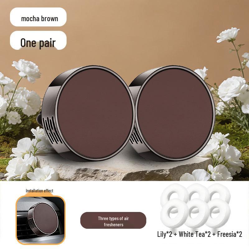 Premium Car Air Freshener Vent Clip: Long-Lasting Light Scent for Men & Women