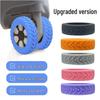 Silent Travel Suitcase Wheel Cover: Protective Silicone Replacement for Universal Luggage Rollers