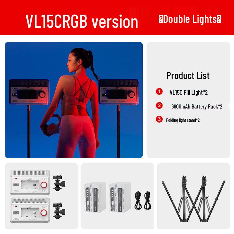 Ambitful VL15 Portable Photography Fill Light for Mobile Phones