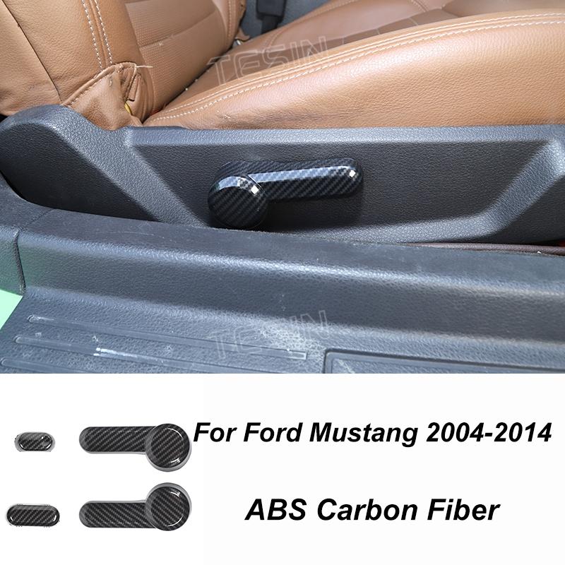 TESIN Autocolante de acoperire pentru decorațiuni interioare din fibră de carbon pentru Ford Mustang 2009 2010 2011 2012 2013 2014 Exterior