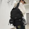 Letter Nylon Travel Backpack For Students With Antiload Burden And 15in Laptop Storage