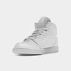 Jordan 1 Mid Triple White