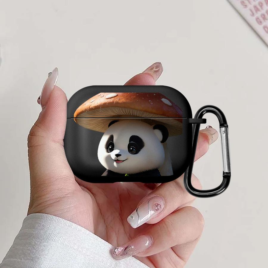 Hülle Für Airpods 2 Pro2 1 3 Pro3 Pro 4 Kopfhörerhüllen Abdeckung Niedlicher Panda